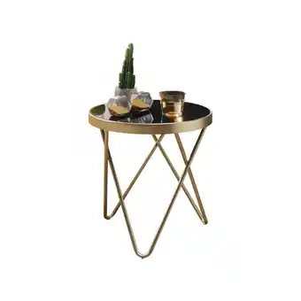 Netto Marken-Discount CHILLROI Design Beistelltisch 42x46x42cm Schwarz Couchtisch Wohnzimmertisch Serviertisch Angebot