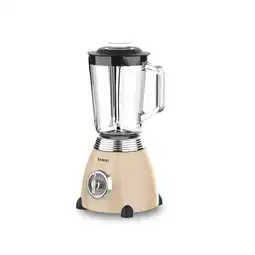 Netto Marken-Discount SOGO RETRO REIHE GLAS-STANDMIXER beige 1.5 L KAPAZITÄT Angebot