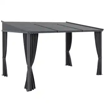 Netto Marken-Discount Outsunny Pergola Aluminium, Metall, Polyester, PC Angebot