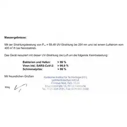 Netto Marken-Discount UVC Licht Raumluftfilter Lumair 400 schwarz Angebot