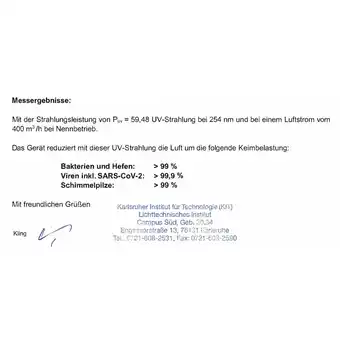 Netto Marken-Discount UVC Licht Raumluftfilter Lumair 400 schwarz Angebot