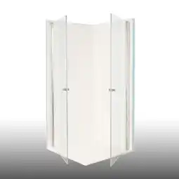 Netto Marken-Discount Duschkabine/ Duschabtrennung Dusbad Vital 2 Pendeltür/ Eckdusche links 800mm rechts 900mm Angebot