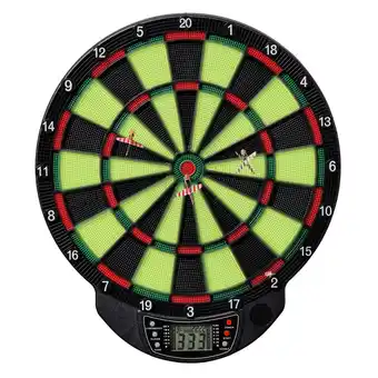 Netto Marken-Discount Best Sporting elektronische Dartscheibe WINDSOR GLOW Dartboard mit 6 Pfeilen Angebot