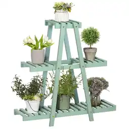 Netto Marken-Discount Outsunny Blumenständer Tannenholz Angebot