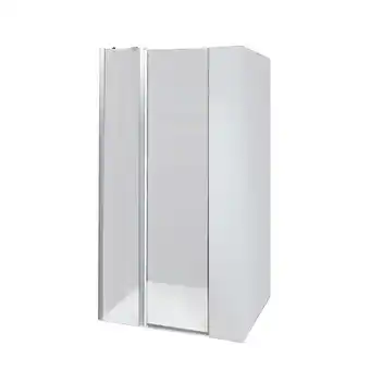 Netto Marken-Discount Duschkabine Dusbad Vital 5 Pendeltür an Festteil Nische Anschlag Tür: links, Breite: 90cm Angebot