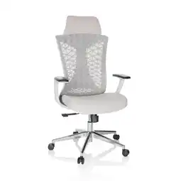 Netto Marken-Discount hjh OFFICE Profi Bürostuhl FALEO W Stoff/Netzstoff mit Armlehnen Angebot