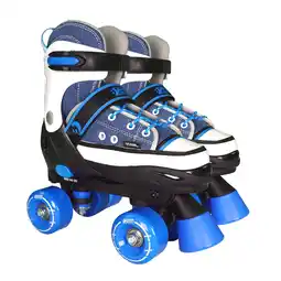 Netto Marken-Discount Rollschuhe Quad Style blau-weiß, 28-31 Angebot