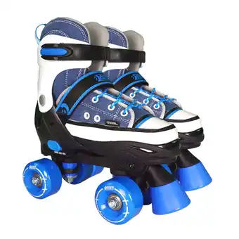 Netto Marken-Discount Rollschuhe Quad Style blau-weiß, 28-31 Angebot
