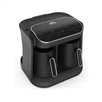 Netto Marken-Discount 1400W Duo Mokka-Kaffeemaschine Schwarz, Silber Angebot