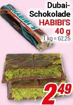 CENTERSHOP Dubai Schokolade HABIBI'S Angebot