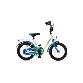 Netto Marken-Discount Bachtenkirch Kinderfahrrad POLIZEI, kristall-weiß/blau/neon, 14 - versch. Ausführungen Angebot