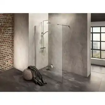Netto Marken-Discount Duschkabine/ Duschabtrennung Dusbad Vital 2 Walk In Solo Seitenwand 1025mm Angebot