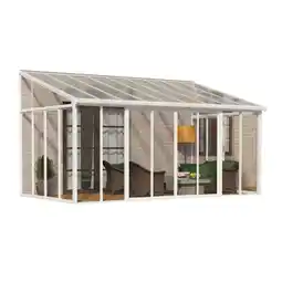 Netto Marken-Discount Palram - Canopia SanRemo Wintergarten, weiß in cm 546x295x310 (LxBxH) Angebot