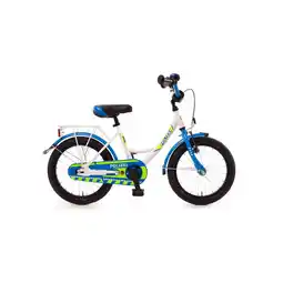 Netto Marken-Discount Bachtenkirch Kinderfahrrad POLIZEI, kristall-weiß/blau/neon, 16 - versch. Ausführungen Angebot