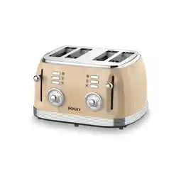 Netto Marken-Discount SOGO RETRO Serie Toaster beige Angebot