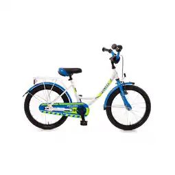 Netto Marken-Discount Bachtenkirch Kinderfahrrad POLIZEI, kristall-weiß/blau/neon, 18 - versch. Ausführungen Angebot