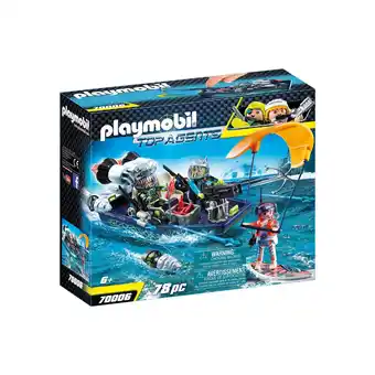 Netto Marken-Discount PLAYMOBIL 70006 - Top Agents - Team S.H.A.R.K. Harpoon Craft Angebot