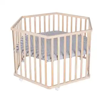 Netto Marken-Discount Laufgitter 6-eckig 'Cosiplay' aus Bio-Buche, inkl. Schutzeinlage 'roba Style' Angebot