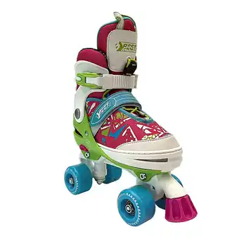 Netto Marken-Discount Rollschuhe pink-weiß Angebot