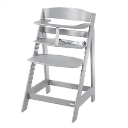 Netto Marken-Discount Treppenhochstuhl 'Sit Up Flex', mitwachsend bis zum Jugendstuhl, Holz taupe Angebot