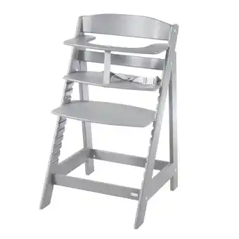 Netto Marken-Discount Treppenhochstuhl 'Sit Up Flex', mitwachsend bis zum Jugendstuhl, Holz taupe Angebot