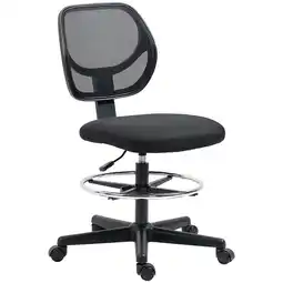 Netto Marken-Discount Vinsetto Zeichenstuhl Mesh-Stoff, Schaumstoff, Mehrschichtenplatte Angebot