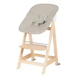 Netto Marken-Discount Treppenhochstuhl 'Born Up' Set 2in1, 'Greyish gesteppt', Hochstuhl mit Liegefunktion Angebot