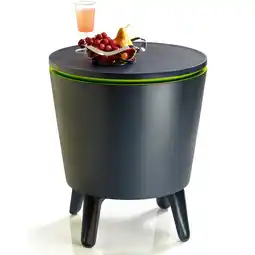 Netto Marken-Discount Keter Cool Bar Beistelltisch anthrazit-grün Angebot