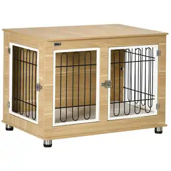 Netto Marken-Discount PawHut Hundekäfig Spanplatte, Oxfordstoff, Stahl, Schaumstoff Angebot