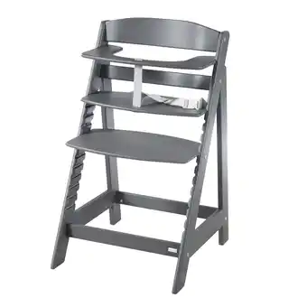 Netto Marken-Discount Treppenhochstuhl 'Sit Up Flex', mitwachsend bis zum Jugendstuhl, Holz anthrazit Angebot