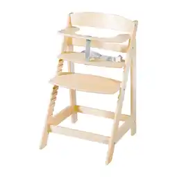 Netto Marken-Discount Treppenhochstuhl 'Sit Up Flex', mitwachsend bis zum Jugendstuhl, Holz natur Angebot