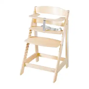 Netto Marken-Discount Treppenhochstuhl 'Sit Up Flex', mitwachsend bis zum Jugendstuhl, Holz natur Angebot