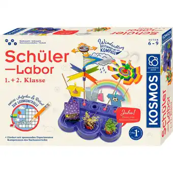Netto Marken-Discount Kosmos Experimentierkasten Schülerlabor 1. + 2. Klasse Angebot