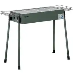 Netto Marken-Discount Outsunny Holzkohlegrill Rostfreier Stahl, Verzinktes Metall Angebot