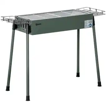 Netto Marken-Discount Outsunny Holzkohlegrill Rostfreier Stahl, Verzinktes Metall Angebot