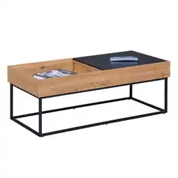 Netto Marken-Discount Inter Link Couchtisch Filora aus Holz und Metall Angebot