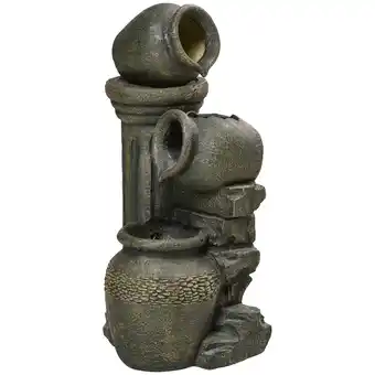 Netto Marken-Discount Outsunny Springbrunnen Kunstharz Angebot