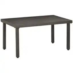 Netto Marken-Discount Outsunny Couchtisch Stahl Angebot