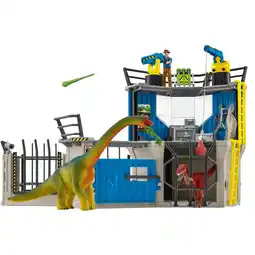 Netto Marken-Discount Schleich Spielfigur Dinosaurs Große Dino-Forschungsstation Angebot