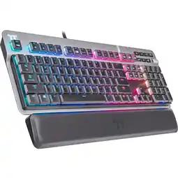 Netto Marken-Discount Thermaltake Gaming-Tastatur Argent K6 RGB Angebot