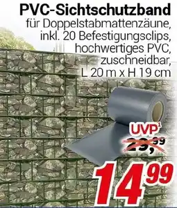 CENTERSHOP PVC-Sichtschutzband Angebot