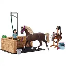 Netto Marken-Discount Schleich Spielfigur Horse Club Waschplatz mit Emily & Luna Angebot