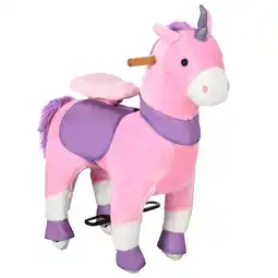 Netto Marken-Discount HOMCOM Kinder-Schaukelpferd Stahl, Pappelholz, Kunstleder Angebot