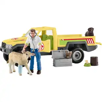 Netto Marken-Discount Schleich Spielfigur Farm World Tierarztbesuch auf dem Bauernhof Angebot
