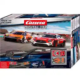 Netto Marken-Discount Carrera Rennbahn DIGITAL 132 Race to Victory Angebot