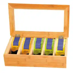 Netto Marken-Discount Teebox/ FSC -zertifiziertem Bambus Angebot