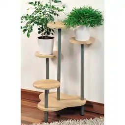 Netto Marken-Discount Blumenständer, MDF, Eichen-Dekor, FSC Angebot