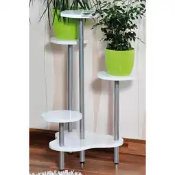 Netto Marken-Discount Blumenständer, MDF, weiß, FSC Angebot