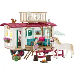 Netto Marken-Discount Schleich Spielfigur Horse Club Wohnwagen für geheime Club-Treffen Angebot