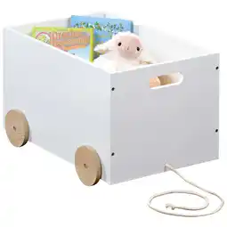 Netto Marken-Discount Kinder Spielzeugwagen weiß Angebot